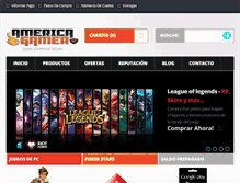 Tablet Screenshot of americagamer.com